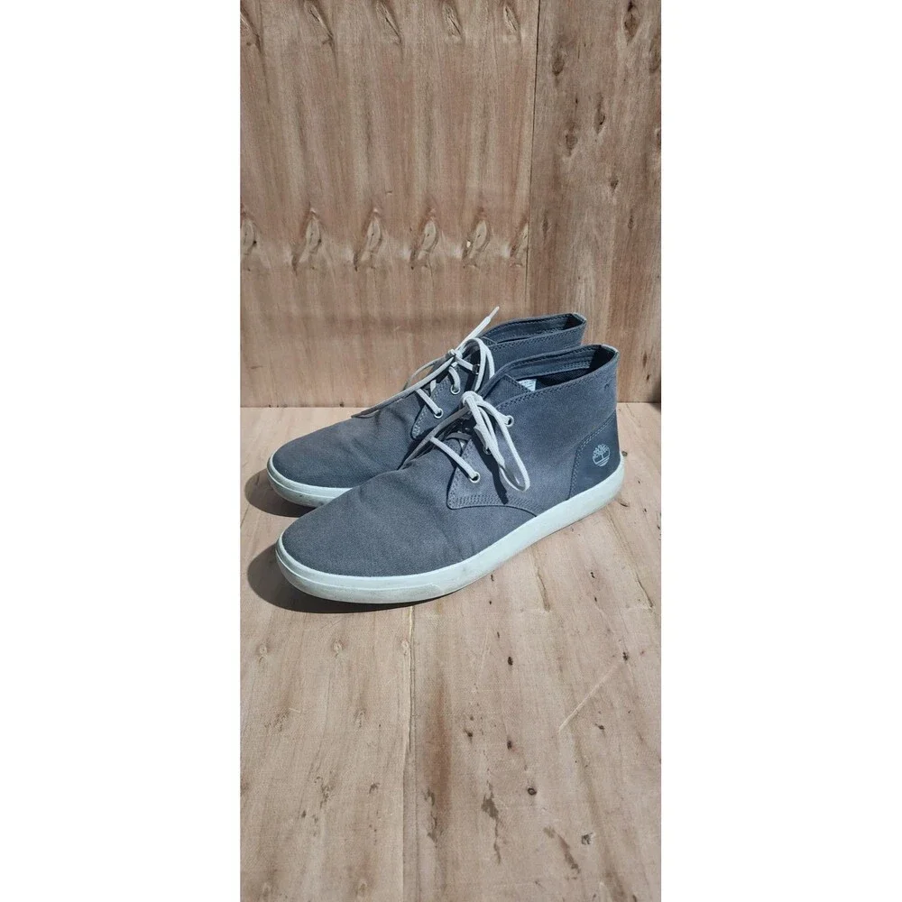 Timberland Ashwood Park Chukka Boots Mens 13 Canvas Ankle Earthkeepers Outdoor